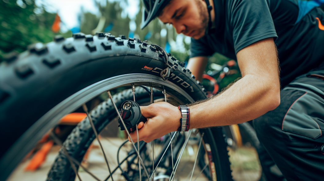 fixing flat tires on your ebike