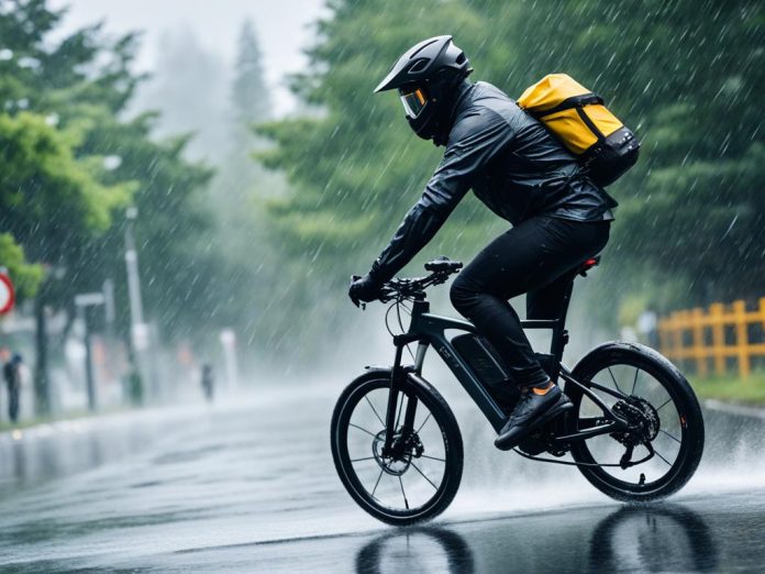 weather conditions and e-bike safety