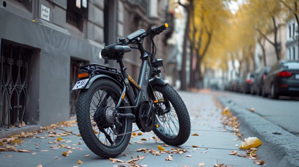 Electric folding bikes