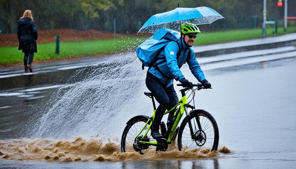 electric bike rain protection