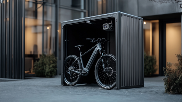 electric bike outside