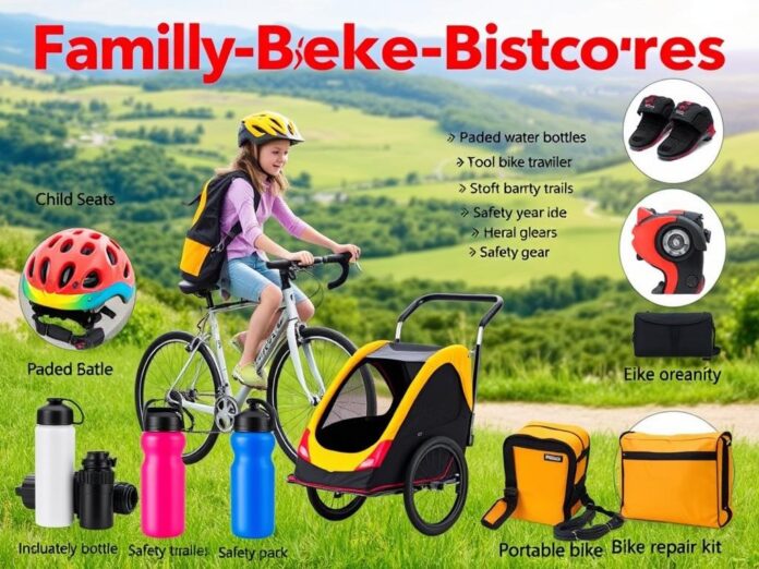 Accessories for E-Biking with Family and Friends in the USA