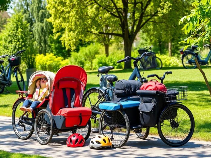 Accessories for Family e-Bikes in the USA