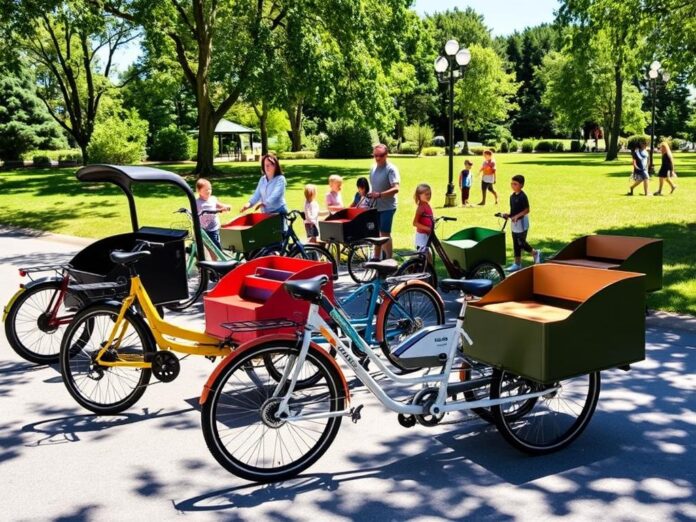 Cargo and Long-Tail Family e-Bikes