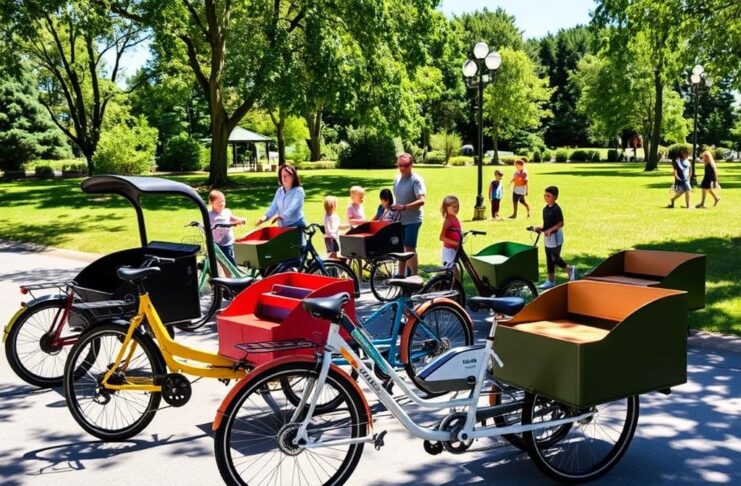 Cargo and Long-Tail Family e-Bikes