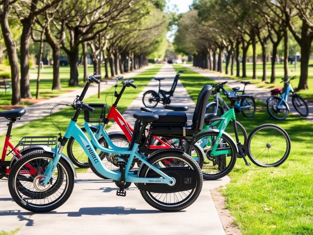 Disability-friendly electric bikes