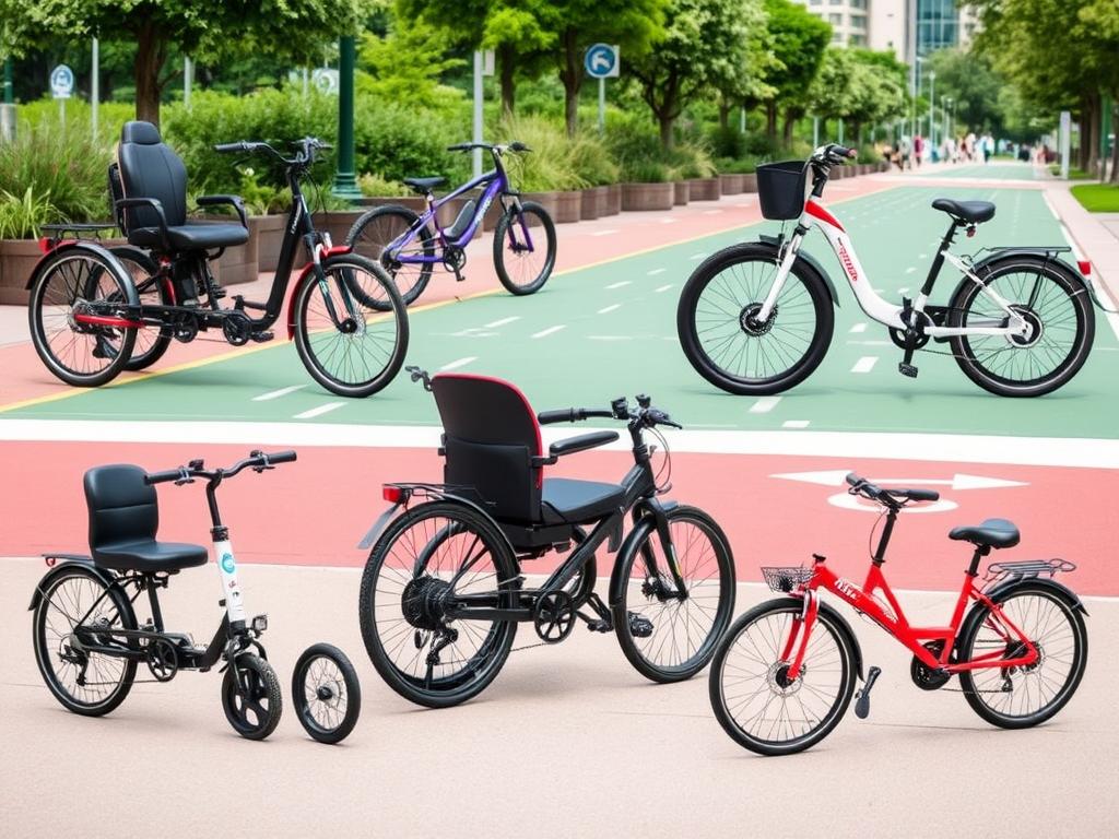 Disabled-friendly e-Bikes