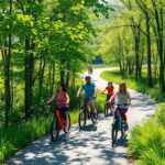 E-Biking Locations for Families and Friends in the USA