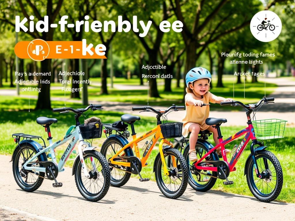 Kid-friendly e-Bike Models and Accessories