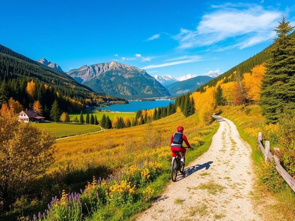 Scenic e-biking routes