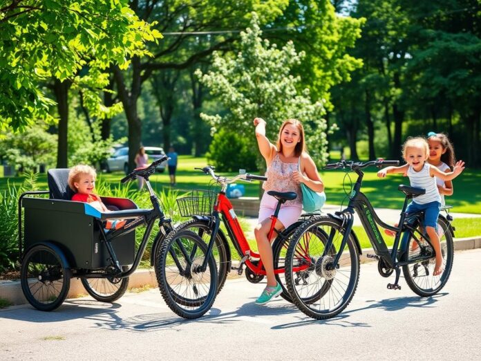 Types of Family e-Bikes