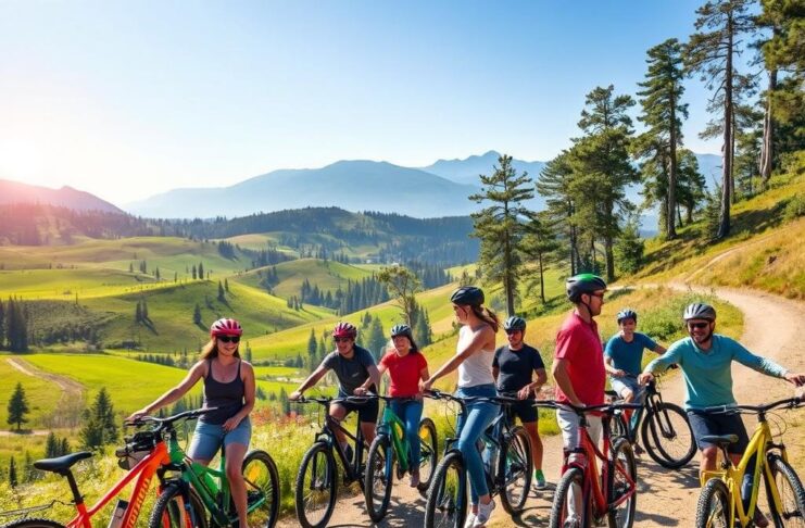 Types of Group USA E-Biking Activities