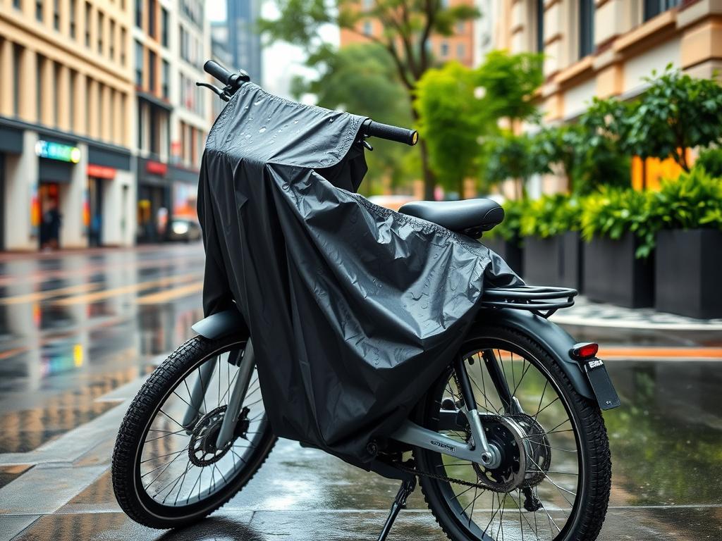 Waterproof e-bike cover