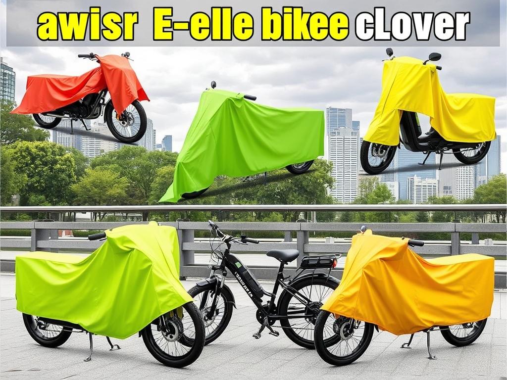 Weather Protection e-bike Covers