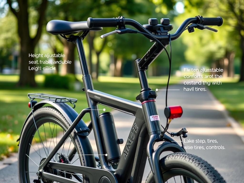 adjustable ebike features