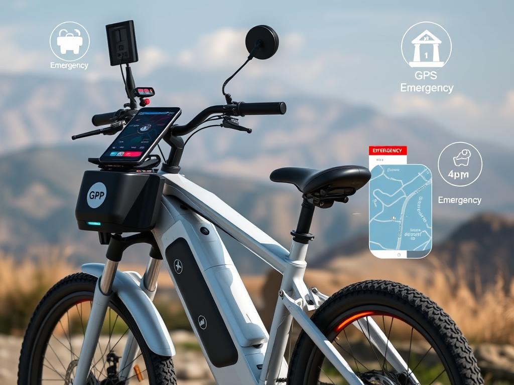 e-bike emergency communication