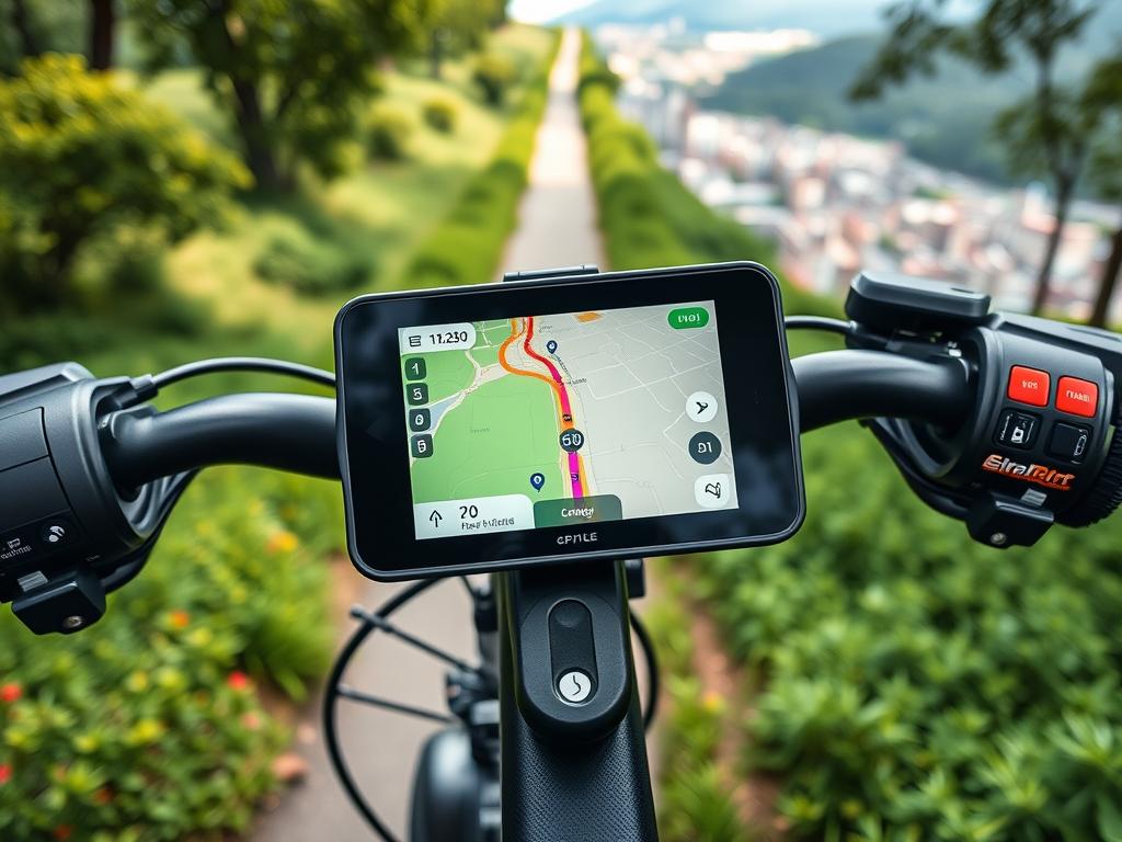 e-bike navigation device