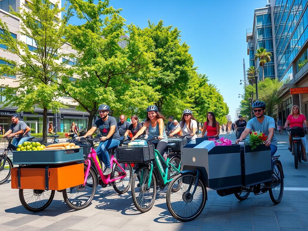 electric cargo bikes