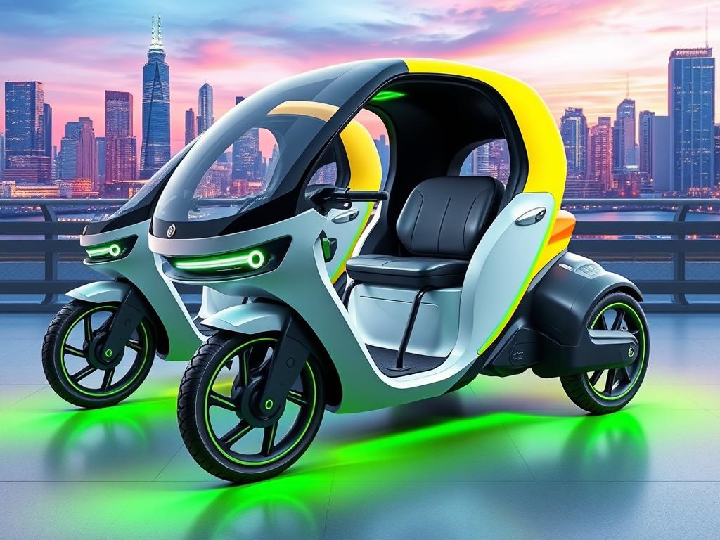 electric tricycles for urban transport