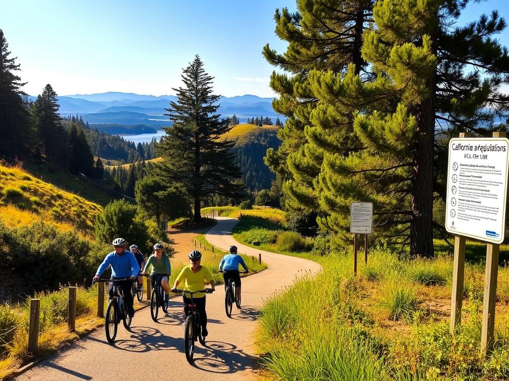 e-bike trail access california regulations