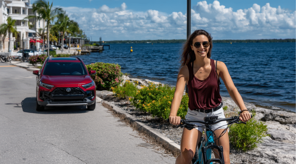 florida e-bike licensing exemptions johnkrechting A beautiful woman riding an electric bike on th a7a795ef 813c 4422 acf5 0cca29b7982e 0