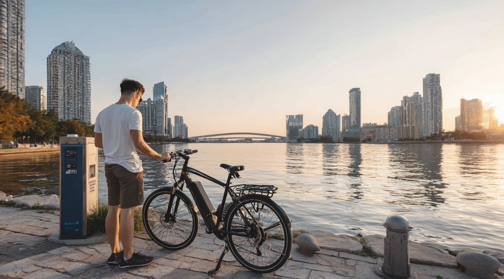 florida e-bike trail access regulations johnkrechting A man in black shorts and white t shirt stands 914b06f4 e94a 4423 a1e2 c5ff242111ac 0