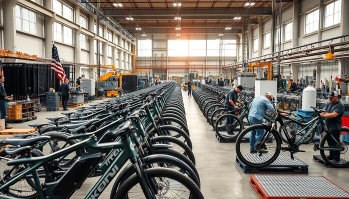 E-Bikes and Parts Made in the USA as Tariffs Loom