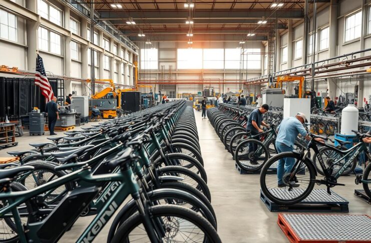 E-Bikes and Parts Made in the USA as Tariffs Loom